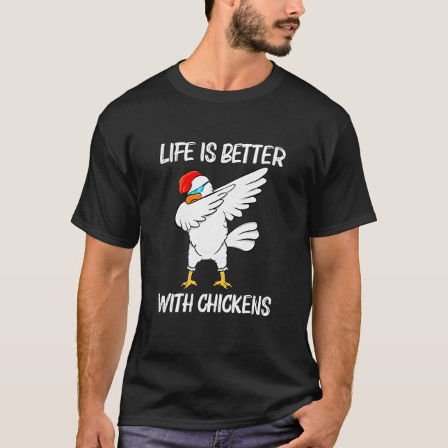 T-shirt Poulet cool Pour Hommes Femmes Rooster Animal Bird (Devant)