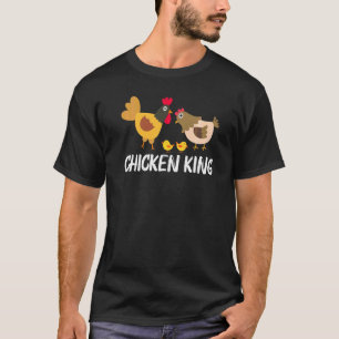 T-shirt Poulet Cool Pour Les Hommes Papa Coq Poule Poulets