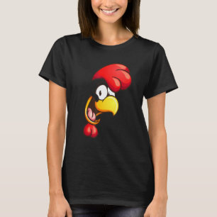 T-shirt Poulet de coq Joyeux animal fermier ferme
