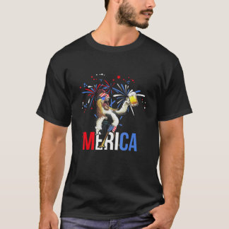 T-shirt Poulet de la fête de l'indépendance d'A-Merica Biè