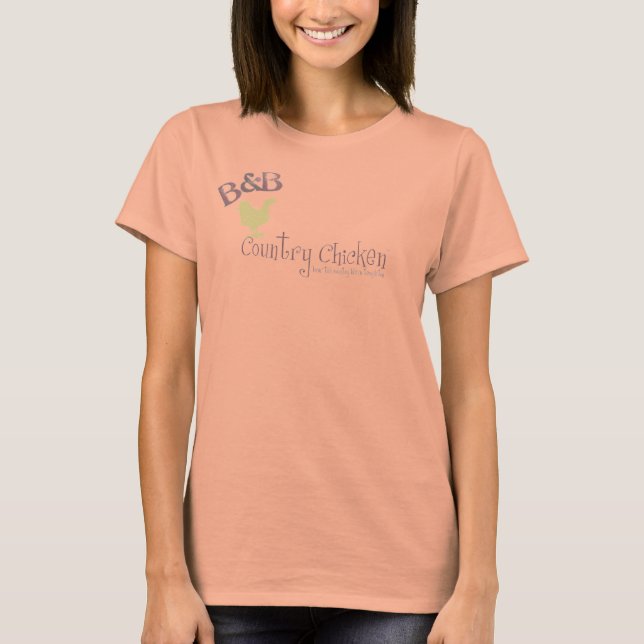 T-shirt poulet de pays B et B (Devant)