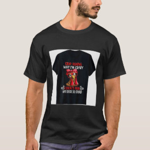 T-shirt Poulet Drôle Arrête de Demander Pourquoi Je Poules