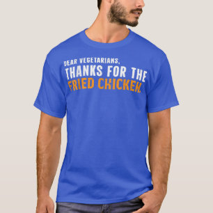 T-shirt Poulet frit Croustillant Witty végétarien Foodahol