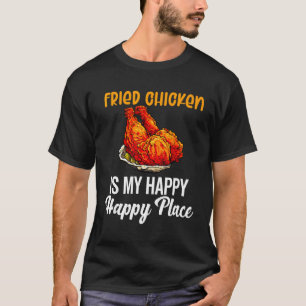 T-shirt Poulet frit drôle hommes femmes ailes de poulet Fa