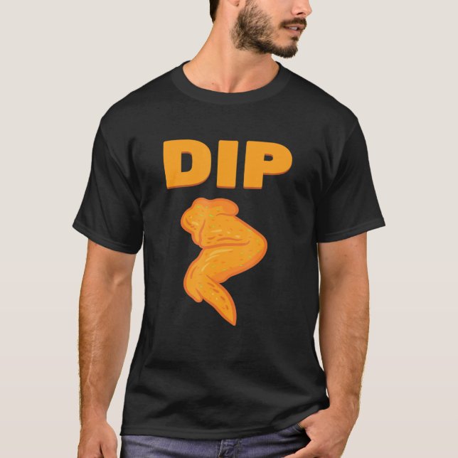 T-shirt Poulet Frit - Plat - Costume - 1 Sur 2 Meilleur Am (Devant)