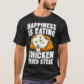 T-shirt Poulet Frit Steak Confort Aliments Drôle poulet lo