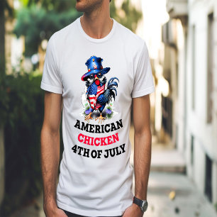 T-shirt Poulet funky en Casquette élégant