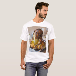 T-shirt poulet grillé