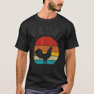 T-shirt Poulet Kauai Hawaii Vintage Iles Hawaïennes Souven