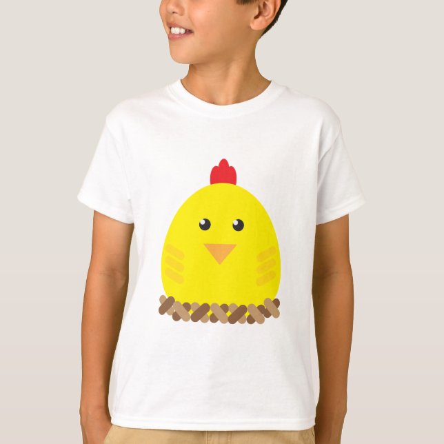T-shirt Poulet mignon (Devant)