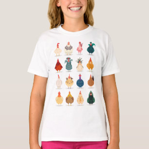 T-shirt  Poulet mou