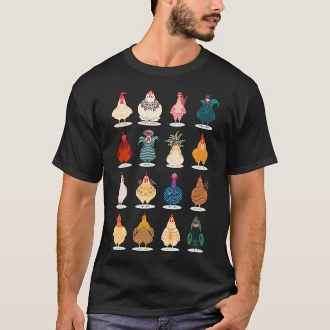 T-shirt Poulet mou (Devant)