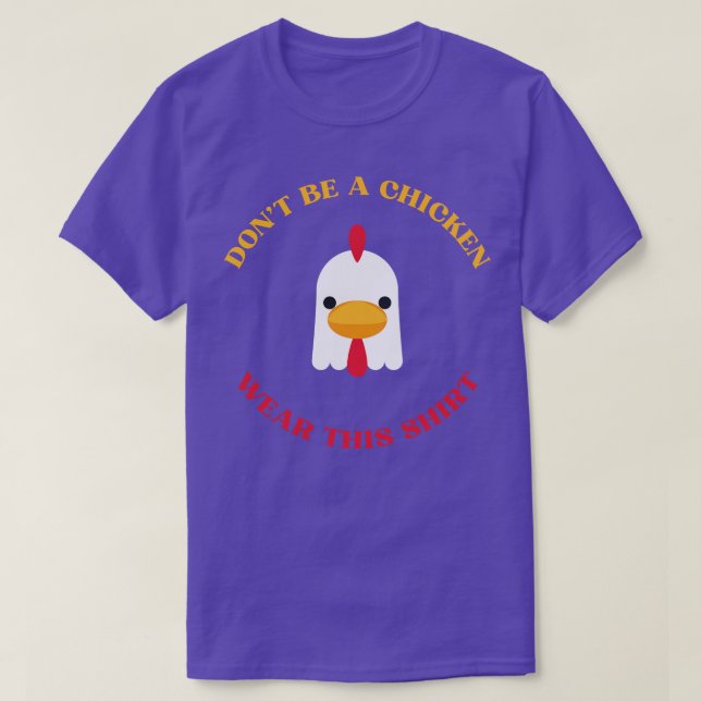 T-shirt Poulet mou (Design devant)