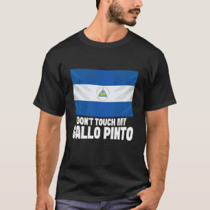 T-shirt Poulet nicaraguayen Gallo Pinto Ne touchez pas Gal