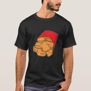 T-shirt Poulet Nugget Chemise Nug Life Love Nuggs Funny Cu