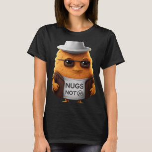 T-shirt Poulet Nuggets Nuggets Non