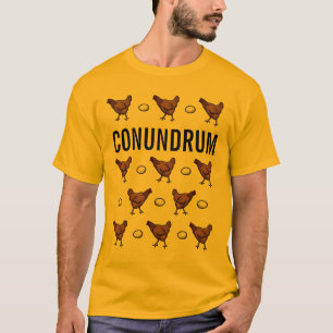 T-shirt Poulet ou énigme des oeufs