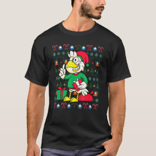 T-shirt Poulet Pâques Noël Ferme Animal Noël