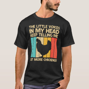 T-shirt Poulet Pour Hommes Femmes Agriculteur Poulet Ferme