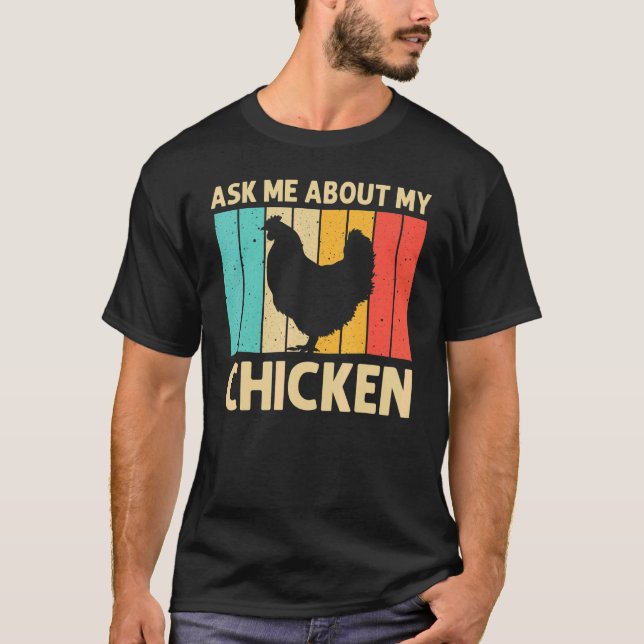 T-shirt Poulet Pour Hommes Femmes Agriculteurs Poulet Ferm (Devant)