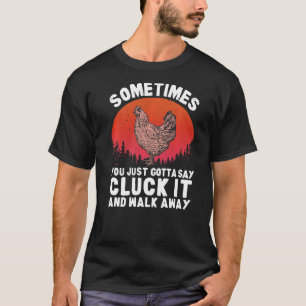 T-shirt Poulet Pour Hommes Femmes Poulet Hen Farmer