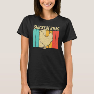 T-shirt Poulet pour hommes garçons éleveur de poulets vola