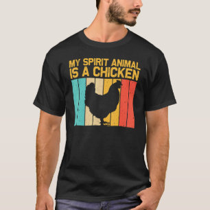 T-shirt Poulet Vintage Pour Hommes Femmes Élevage De Poule