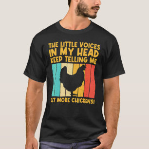 T-shirt Poulet Vintage Pour Hommes Femmes Élevage De Poule