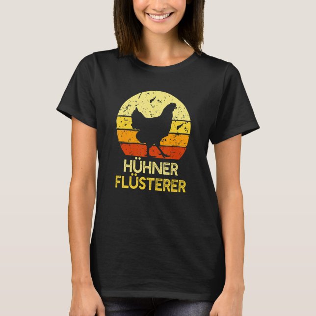 T-shirt Poulet Whisper Farmer Motif Poulet (Devant)