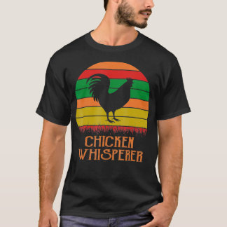T-shirt Poulet Whisperer Nugget Funny Ferme agricole