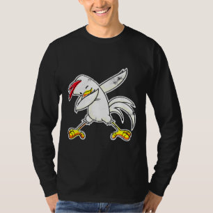 T-shirt Poulets de poule moussant poulet