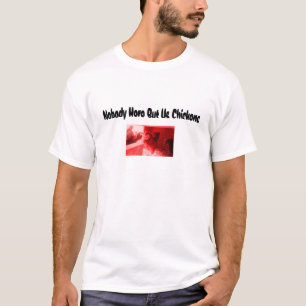 T-shirt poulets, personne ici mais nous poulets