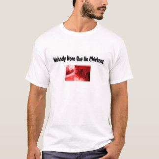 T-shirt poulets, personne ici mais nous poulets