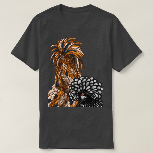T-shirt Poulets polonais (Design devant)