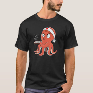 T-shirt Poulpe Classique Sports Karaté Loisir Japonais