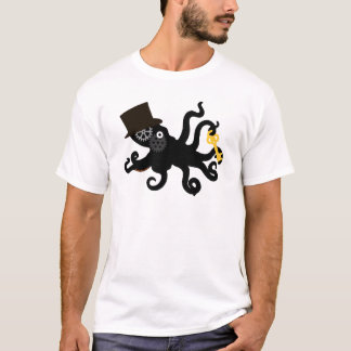 T-shirt Poulpe de Steampunk