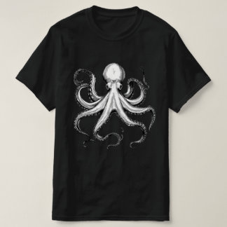 T-shirt Poulpe Géant Vintage