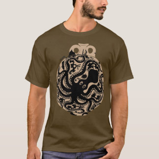 T-shirt poulpe minoen