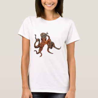T-shirt Poulpe rouillé