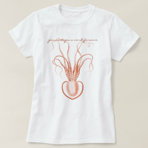 T-shirt Poulpe scientifique d'océanographie de vie marine