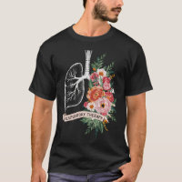 Poumons floraux Respiratoire Thérapiste Rt Pulmono