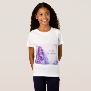 T-Shirt Poupée de Bonbons Sirène 3ème Anniversaire