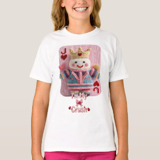 T-shirt Poupée de l'amour-propre de la Reine de Cœur trico