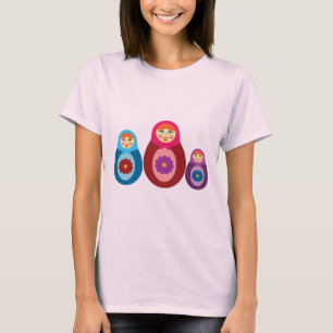 T-shirt Poupées de Matryoshka