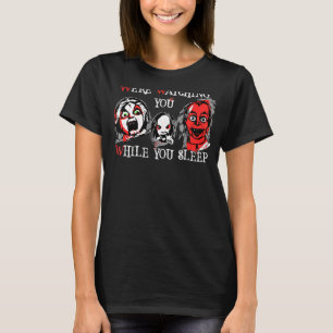 T-shirt Poupées Hantées déplaisantes Art Horreur pour Punk