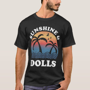 T-shirt Poupées Soleil et Poupées Poupées Vintages amusant