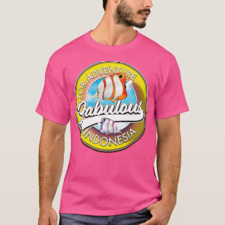 T-shirt Pour Adventure Fabulous Indonésie