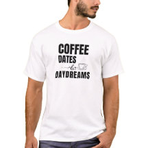 T-shirt pour amateur de café Rendez-vous café Rêve
