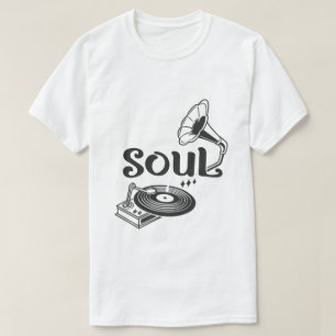T-shirt pour amateur de musique soul classique sur