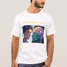 T-Shirt pour amateur de technologie et d'IA